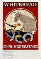 Four Horseshoes pub sign