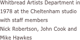 Whitbread Artists Department in 1978